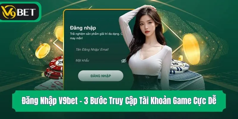Đăng Nhập V9bet - 3 Bước Truy Cập Tài Khoản Game Cực Dễ